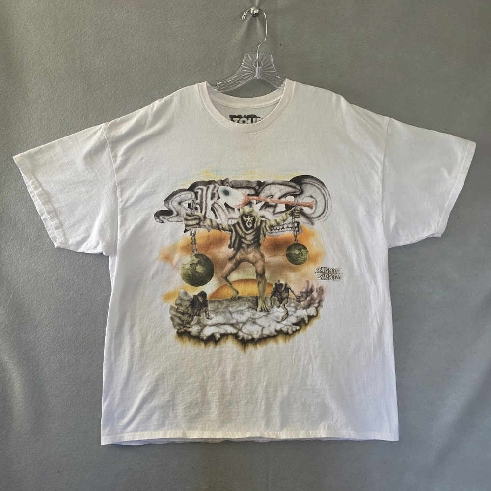 2024 Travis Scott South America Utopia Circus Maximus Skitzo Tour Shirt Size XL